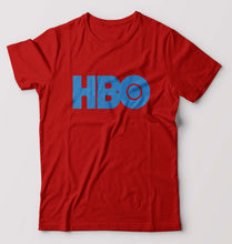 Load image into Gallery viewer, HBO T-Shirt for Men-S(38 Inches)-Red-Ektarfa.online

