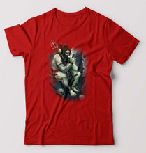 Load image into Gallery viewer, Aghori T-Shirt for Men-Red-Ektarfa.online
