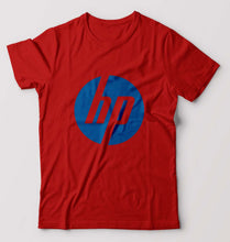 Load image into Gallery viewer, Hewlett-Packard(HP) T-Shirt for Men-S(38 Inches)-Red-Ektarfa.online

