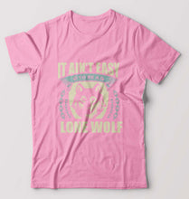 Load image into Gallery viewer, Wolf T-Shirt for Men-Light Baby Pink-Ektarfa.online
