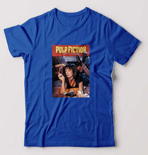 Load image into Gallery viewer, Pulp Fiction T-Shirt for Men-S(38 Inches)-Royal Blue-Ektarfa.online
