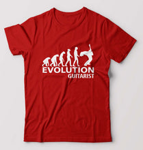 Load image into Gallery viewer, Guitarist T-Shirt for Men-Red-Ektarfa.online
