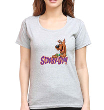 Load image into Gallery viewer, Scooby Doo T-Shirt for Women-XS(32 Inches)-Grey Melange-Ektarfa.online
