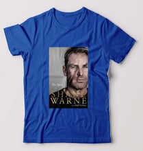 Load image into Gallery viewer, Shane Warne T-Shirt for Men-S(38 Inches)-Royal Blue-Ektarfa.online
