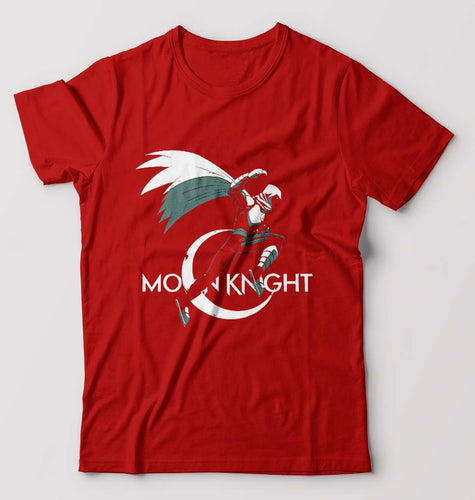 Moon Knight T-Shirt for Men-Red-Ektarfa.online