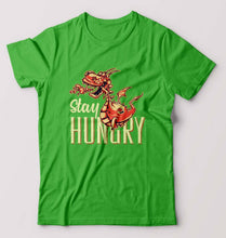 Load image into Gallery viewer, Hungry Dragon T-Shirt for Men-S(38 Inches)-flag green-Ektarfa.online
