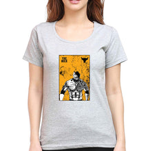 Load image into Gallery viewer, The Rock T-Shirt for Women-XS(32 Inches)-Grey Melange-Ektarfa.online
