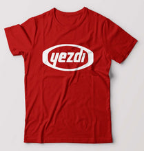 Load image into Gallery viewer, Yezdi T-Shirt for Men-S(38 Inches)-Red-Ektarfa.online
