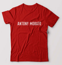Load image into Gallery viewer, Antony Morato T-Shirt for Men-S(38 Inches)-Red-Ektarfa.online
