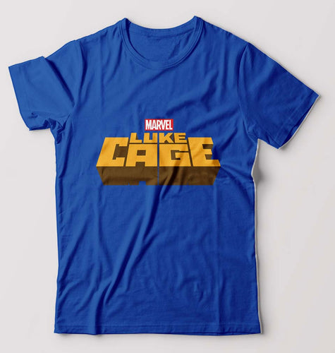 Luke Cage T-Shirt for Men-Royal Blue-Ektarfa.online