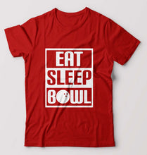 Load image into Gallery viewer, Bowling T-Shirt for Men-Red-Ektarfa.online
