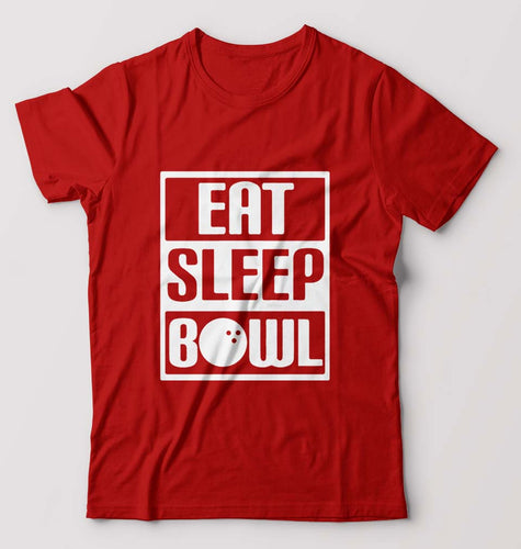 Bowling T-Shirt for Men-Red-Ektarfa.online
