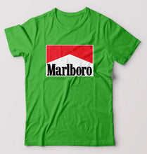 Load image into Gallery viewer, Marlboro T-Shirt for Men-S(38 Inches)-Flag Green-Ektarfa.online
