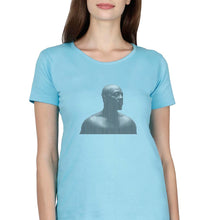 Load image into Gallery viewer, Wyclef Jean T-Shirt for Women-Light Blue-Ektarfa.online

