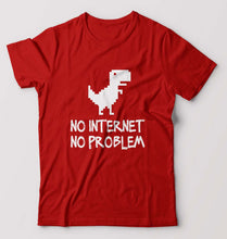 Load image into Gallery viewer, Internet T-Shirt for Men-Red-Ektarfa.online
