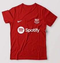 Load image into Gallery viewer, Barcelona 2022-23 T-Shirt for Men-S(38 Inches)-Red-Ektarfa.online
