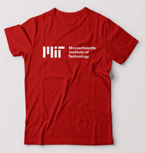 Load image into Gallery viewer, MIT T-Shirt for Men-S(38 Inches)-Red-Ektarfa.online
