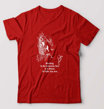 Load image into Gallery viewer, Kurt Cobain T-Shirt for Men-S(38 Inches)-Red-Ektarfa.online
