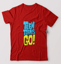Load image into Gallery viewer, Teen Titans Go! T-Shirt for Men-Red-Ektarfa.online
