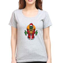Load image into Gallery viewer, Monster T-Shirt for Women-XS(32 Inches)-Grey Melange-Ektarfa.online

