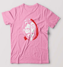 Load image into Gallery viewer, Money Heist The Professor T-Shirt for Men-Light Baby Pink-Ektarfa.online
