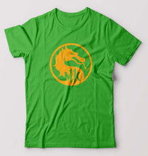 Load image into Gallery viewer, Mortal Kombat T-Shirt for Men-flag green-Ektarfa.online
