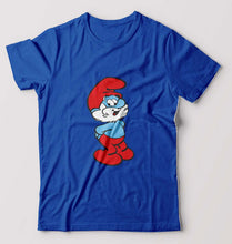 Load image into Gallery viewer, Papa Smurf T-Shirt for Men-Royal Blue-Ektarfa.online
