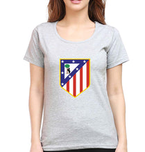 Load image into Gallery viewer, Atlético Madrid T-Shirt for Women-Grey Melange-Ektarfa.online
