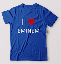 Load image into Gallery viewer, Eminem T-Shirt for Men-S(38 Inches)-Royal Blue-Ektarfa.online
