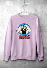 Load image into Gallery viewer, Popeye Unisex Sweatshirt for Men/Women-Light Baby Pink-Ektarfa.online
