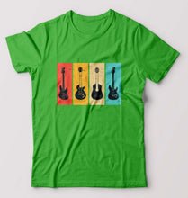 Load image into Gallery viewer, Guitar T-Shirt for Men-Flag Green-Ektarfa.online
