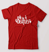 Load image into Gallery viewer, The Beatles T-Shirt for Men-S(38 Inches)-Red-Ektarfa.online
