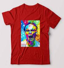 Load image into Gallery viewer, Rafael Nadal (RAFA) T-Shirt for Men-S(38 Inches)-Red-Ektarfa.online
