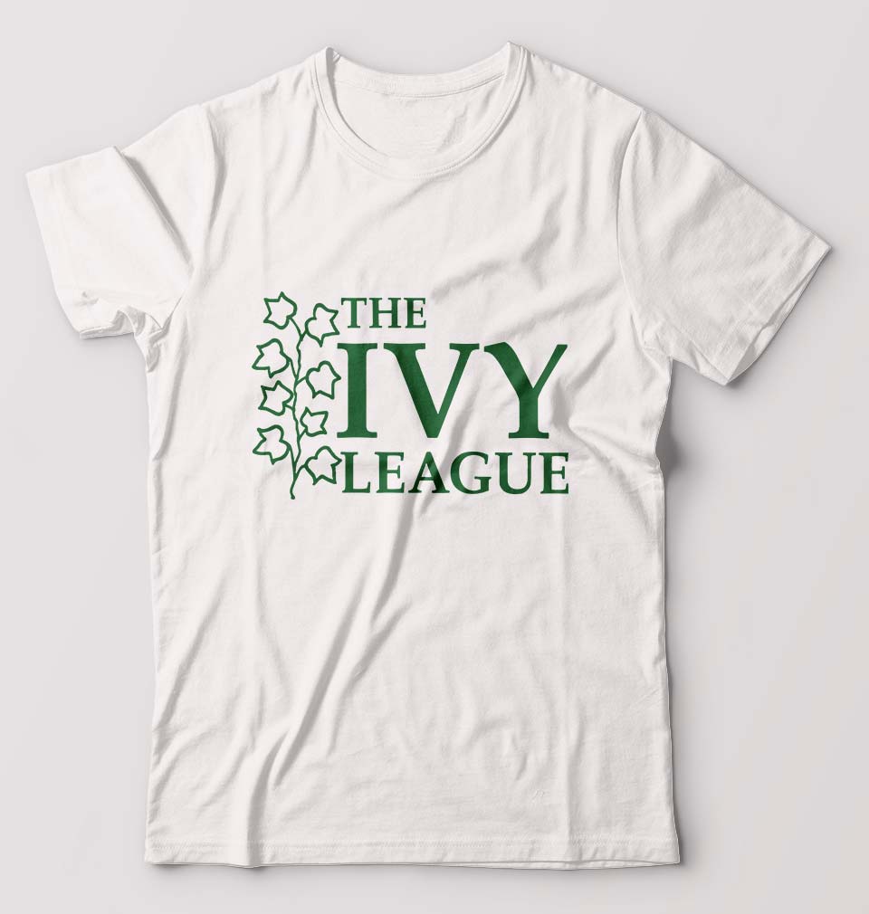 Ivy League T-Shirt for Men-White-Ektarfa.online