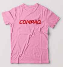Load image into Gallery viewer, Compaq T-Shirt for Men-S(38 Inches)-Light Baby Pink-Ektarfa.online
