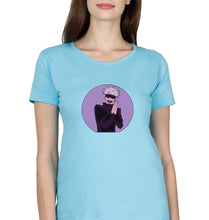 Load image into Gallery viewer, Jujutsu Kaisen T-Shirt for Women-Light Blue-Ektarfa.online
