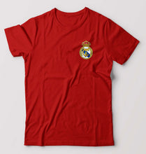 Load image into Gallery viewer, Real Madrid Logo T-Shirt for Men-Red-Ektarfa.online
