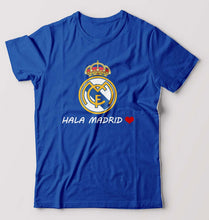 Load image into Gallery viewer, Hala Madrid T-Shirt for Men-Royal Blue-Ektarfa.online
