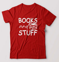 Load image into Gallery viewer, Books T-Shirt for Men-Red-Ektarfa.online
