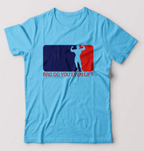 Load image into Gallery viewer, Gym Funny T-Shirt for Men-Light Blue-Ektarfa.online

