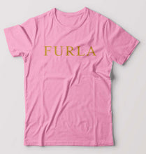 Load image into Gallery viewer, Furla T-Shirt for Men-S(38 Inches)-Light Baby Pink-Ektarfa.online
