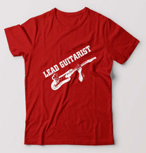 Load image into Gallery viewer, Guitarist T-Shirt for Men-Red-Ektarfa.online
