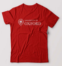 Load image into Gallery viewer, University of Oxford T-Shirt for Men-S(38 Inches)-Red-Ektarfa.online
