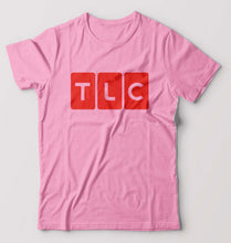 Load image into Gallery viewer, TLC T-Shirt for Men-S(38 Inches)-Light Baby Pink-Ektarfa.online
