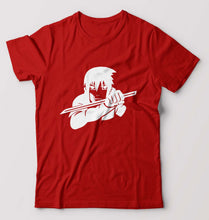 Load image into Gallery viewer, Sasuke Uchiha T-Shirt for Men-S(38 Inches)-Red-Ektarfa.online
