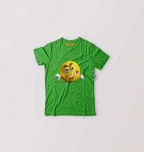 Load image into Gallery viewer, Angry Emoji Kids T-Shirt for Boy/Girl-Flag Green-Ektarfa.online

