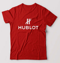 Load image into Gallery viewer, Hublot T-Shirt for Men-S(38 Inches)-Red-Ektarfa.online
