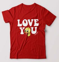 Load image into Gallery viewer, Domrebel Duck T-Shirt for Men-Red-Ektarfa.online
