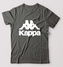 Load image into Gallery viewer, Kappa T-Shirt for Men-S(38 Inches)-Charcoal-Ektarfa.online
