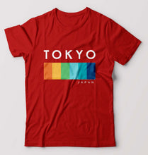 Load image into Gallery viewer, Tokyo Japan T-Shirt for Men-S(38 Inches)-Red-Ektarfa.online
